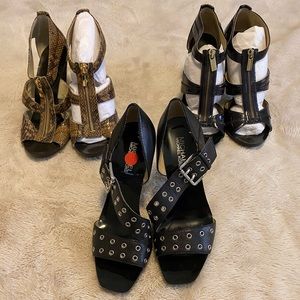*SOLD*Michael Kors Heels Bundle
